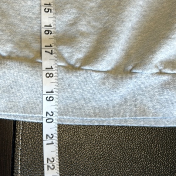 GREY STATE Brooke Puff Long Sleeve Sweatshirt Button Shoulders Size 2 Medium - Picture 15 of 16